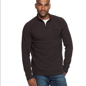 Marc Anthony Slim Fit Quarter Zip Sweater XXL
